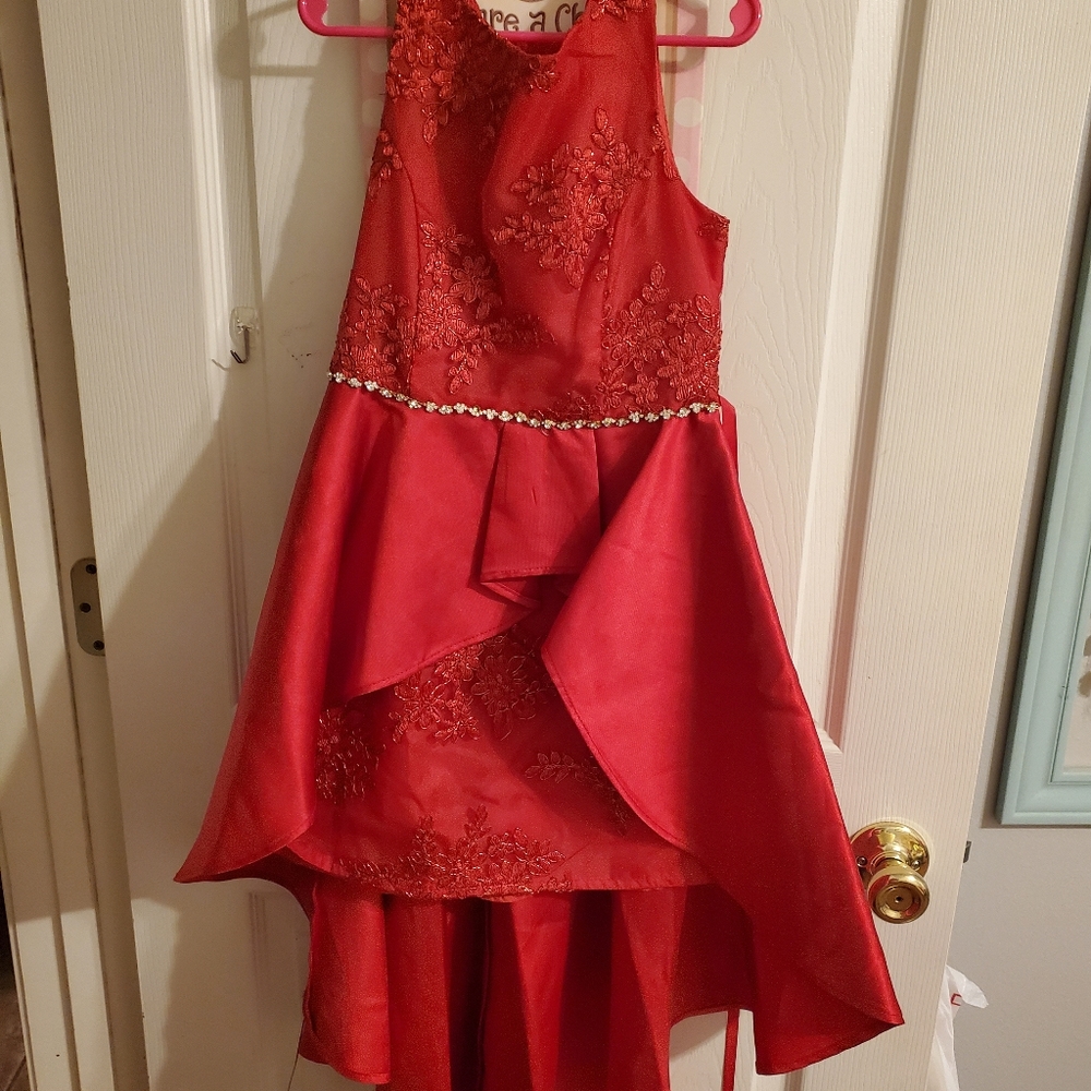 Red dress